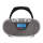 Radio i budzik AIWA AIWA boombox BBTU-400SL CD/FM RDS/USB/BT srebrny